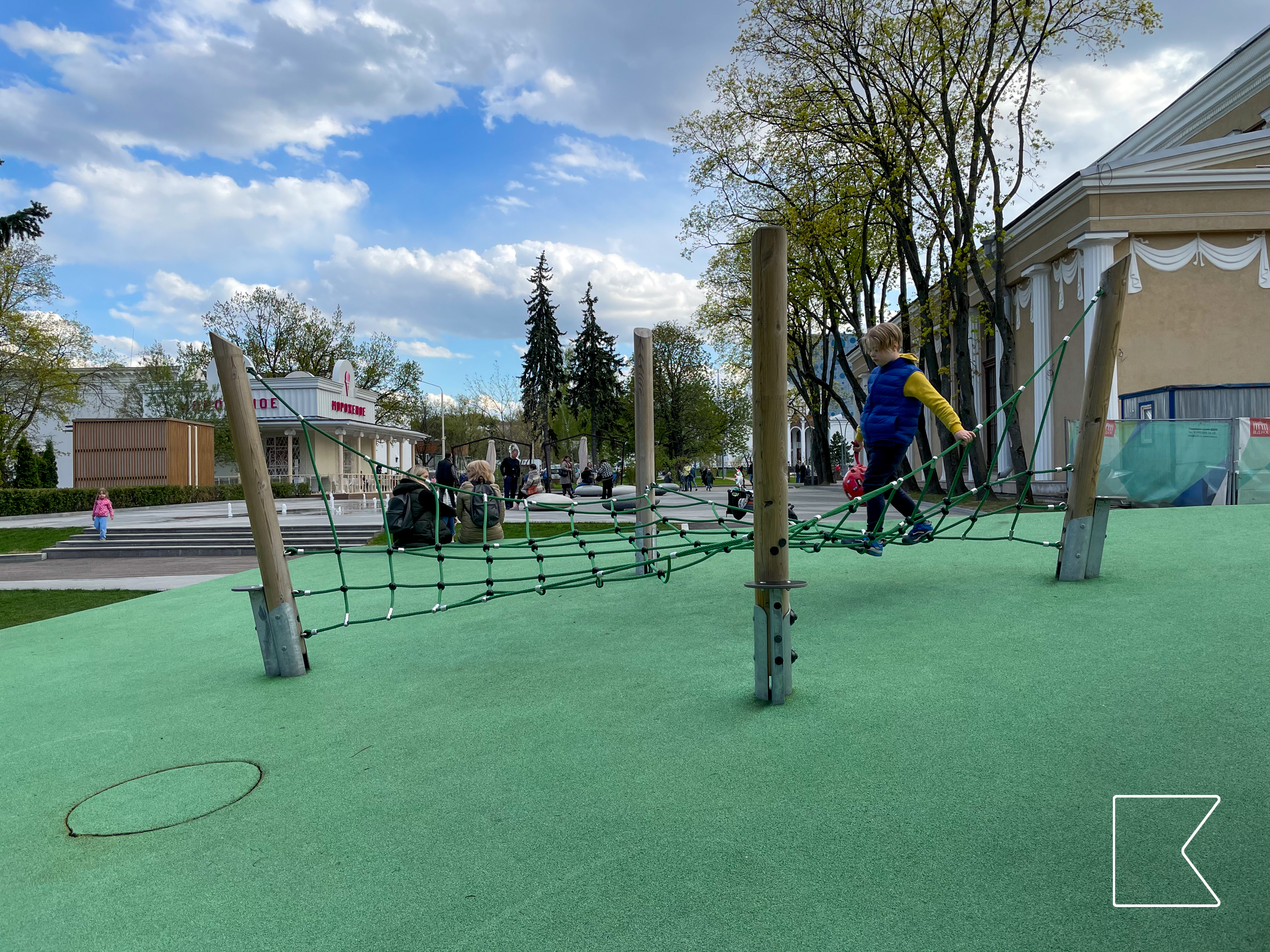 Площадка для лазания — на ВДНХ, Москва 🇷🇺, фото 2