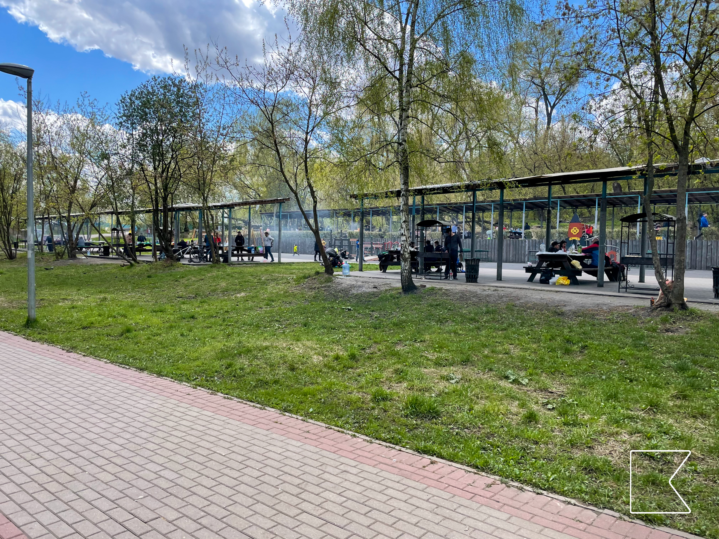 Площадка у бывшего ж/д моста — в парке Яуза, сквере по Лазоревому пр., Москва 🇷🇺, фото 10