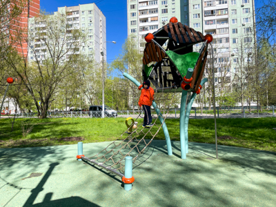 Площадка с подвесным мостом, миниатюра фото 2