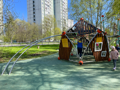 Площадка с подвесным мостом, миниатюра фото 7