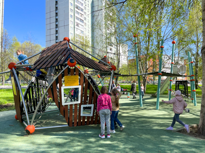 Площадка с подвесным мостом, миниатюра фото 8