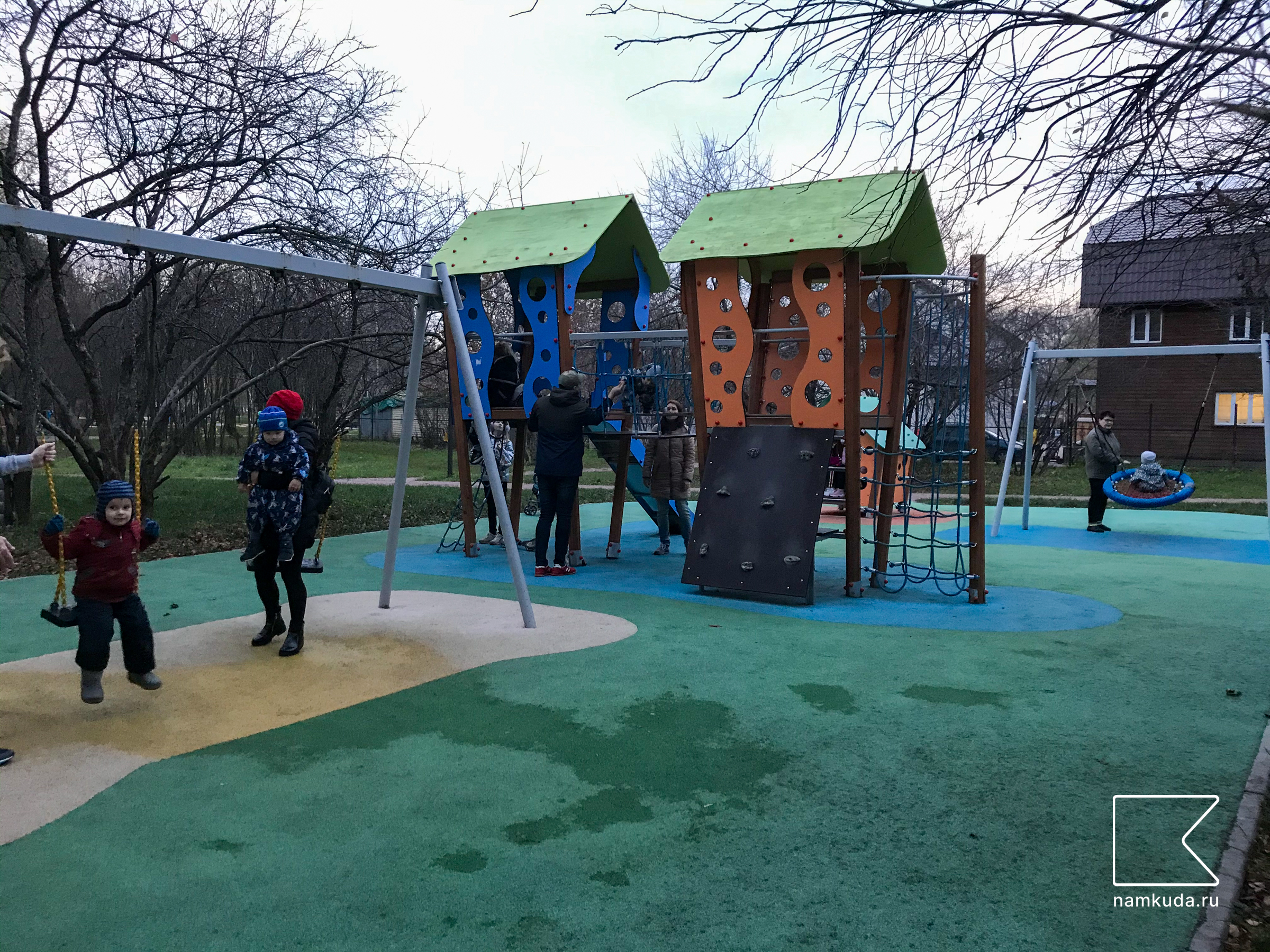 Площадка с сеточным комплексом — в парке у Головинских прудов, Москва 🇷🇺, фото 2