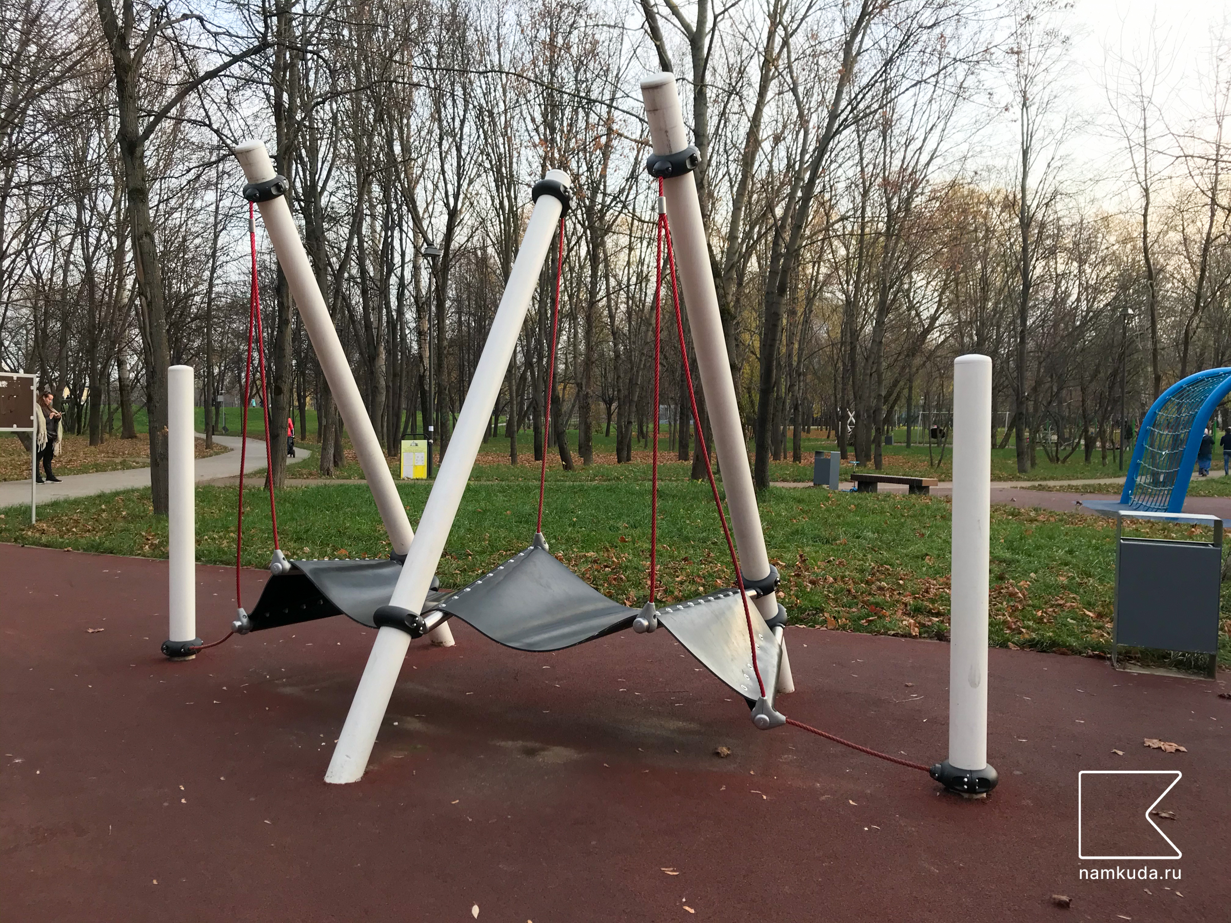 Площадка с сеточным комплексом — в парке у Головинских прудов, Москва 🇷🇺, фото 4