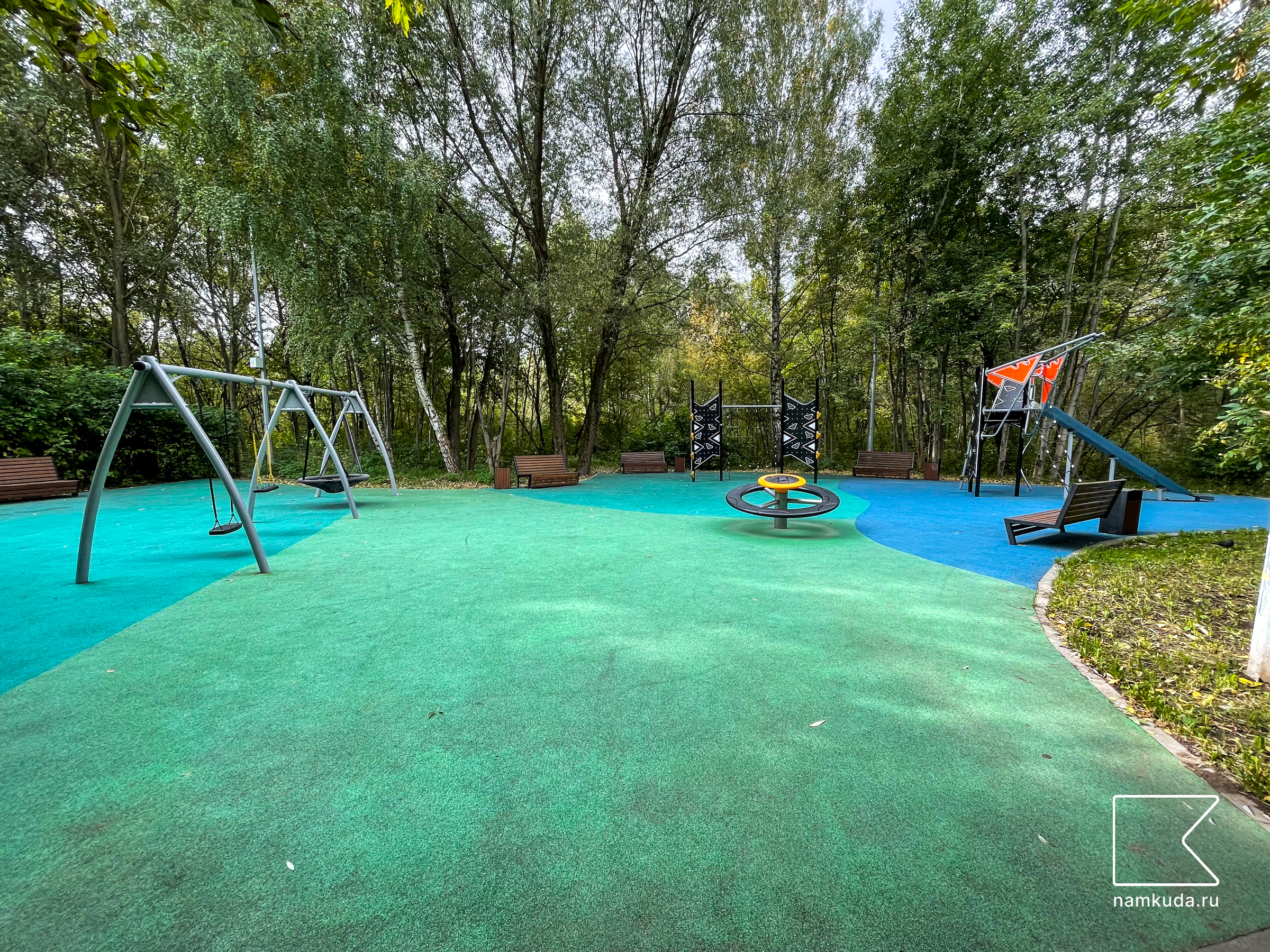 Игровая площадка — в парке Яуза, парке Певческого поля, Москва 🇷🇺, фото 2