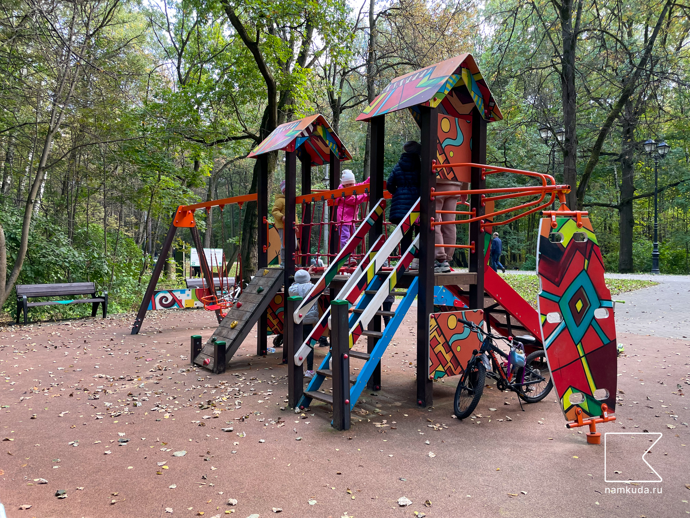 Игровая площадка — в парке Фили, Москва 🇷🇺, фото 1