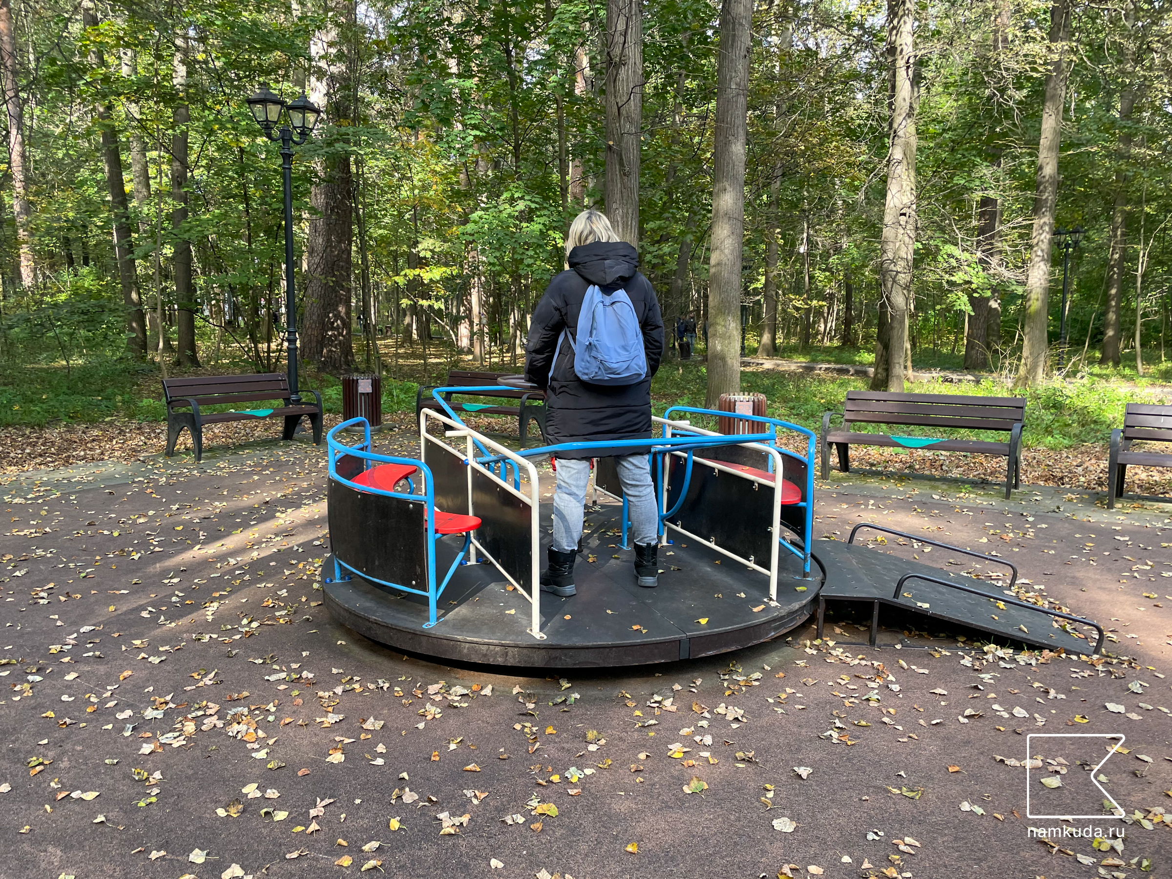 Площадка для детей с ограниченными возможностями — в парке Фили, Москва 🇷🇺, фото 6