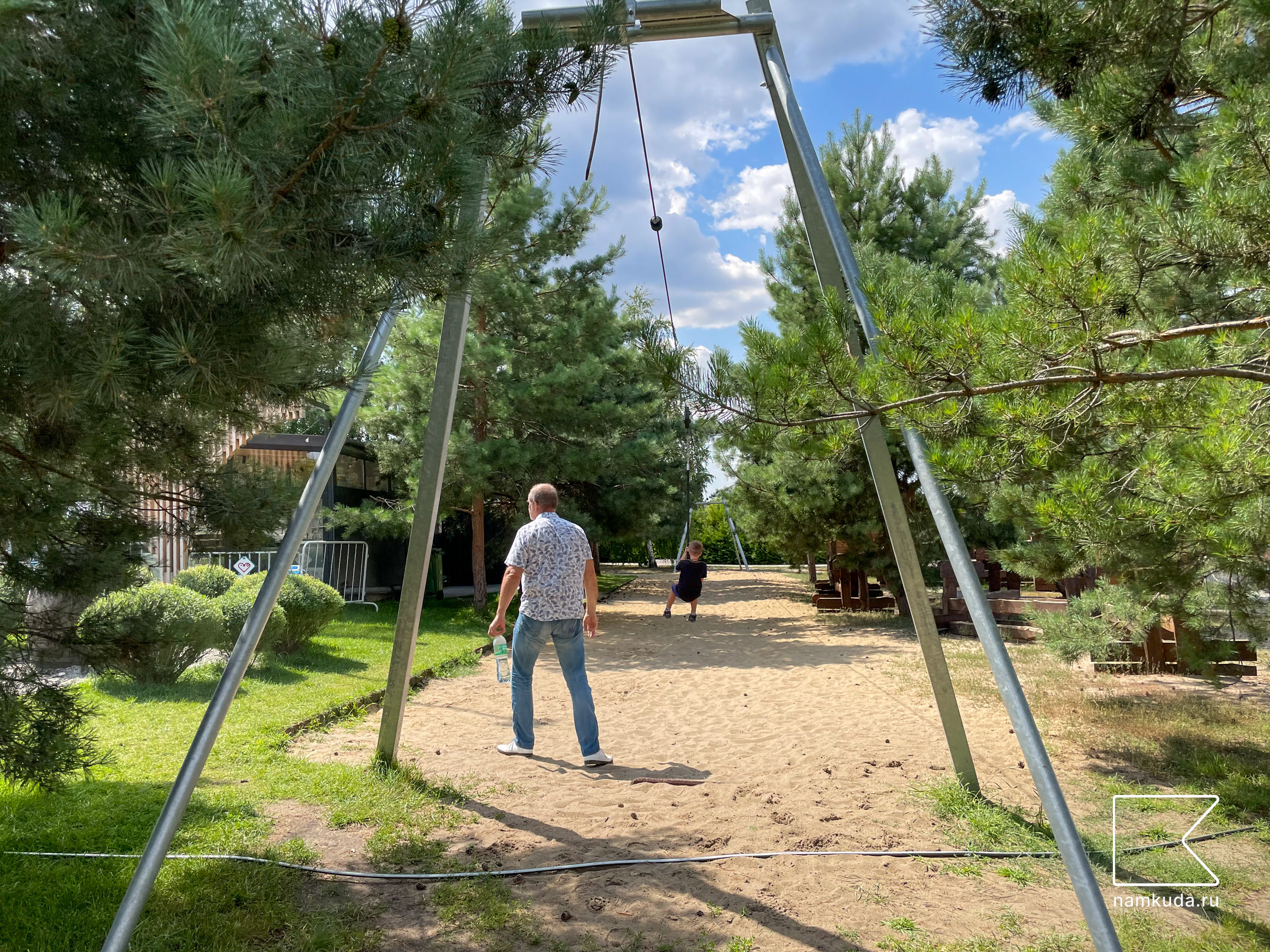 Игровая площадка — в парке Нелжа Ру, Воронежская обл. 🇷🇺, фото 20