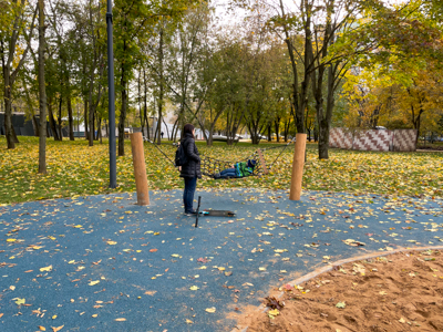 Площадка с подвесным мостом, миниатюра фото 3