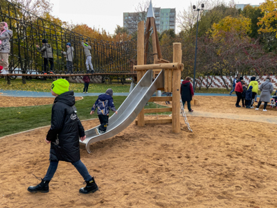 Площадка с подвесным мостом, миниатюра фото 6