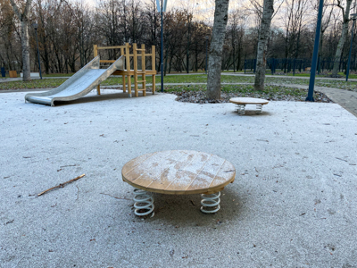 Деревянная площадка для дошкольников, миниатюра фото 4