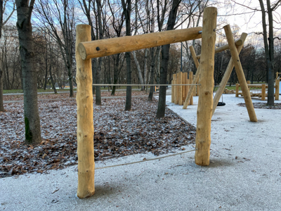 Деревянная площадка для дошкольников, миниатюра фото 7