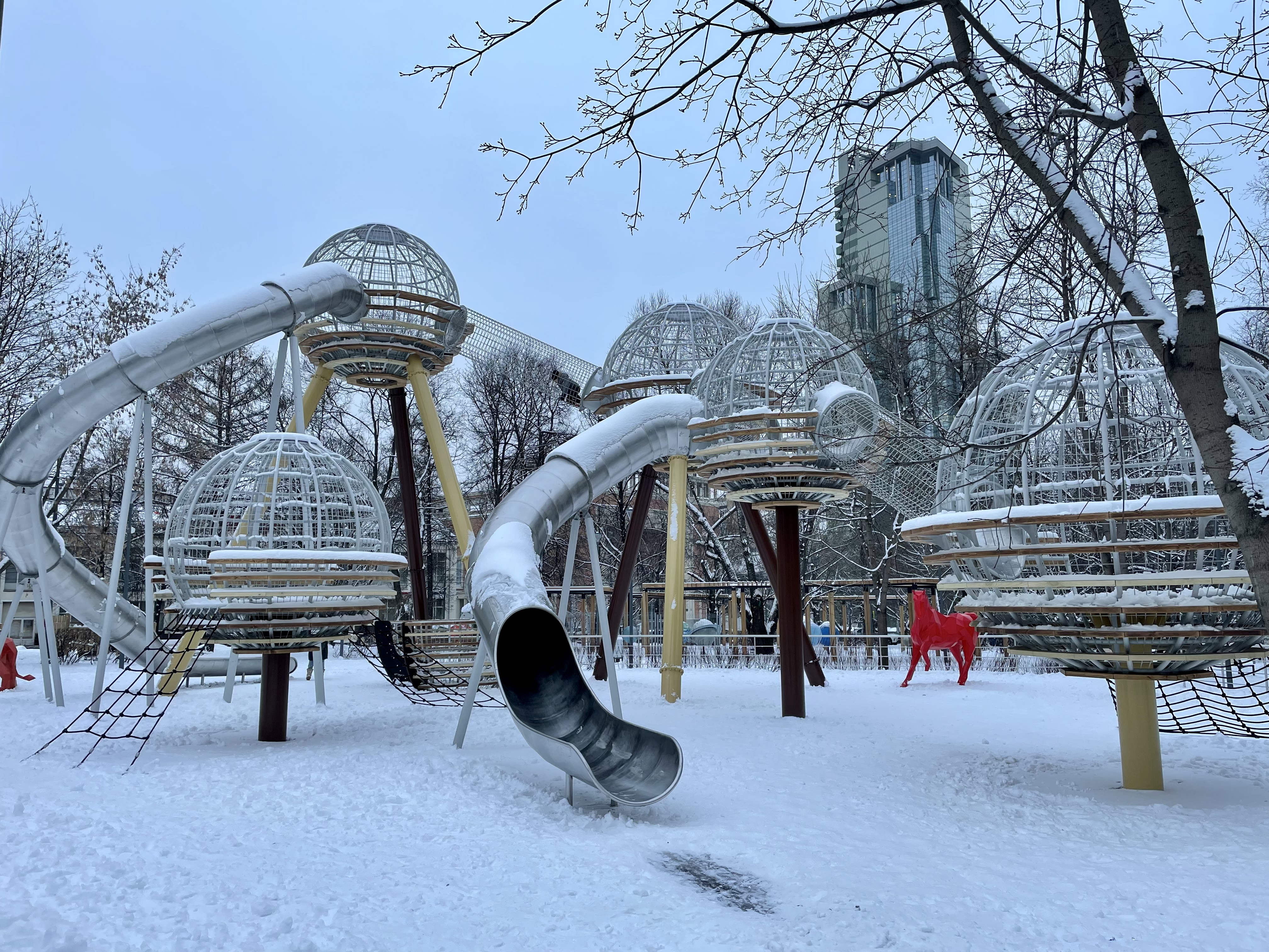 Игровая площадка — в Семёновском сквере, Москва 🇷🇺, фото 2