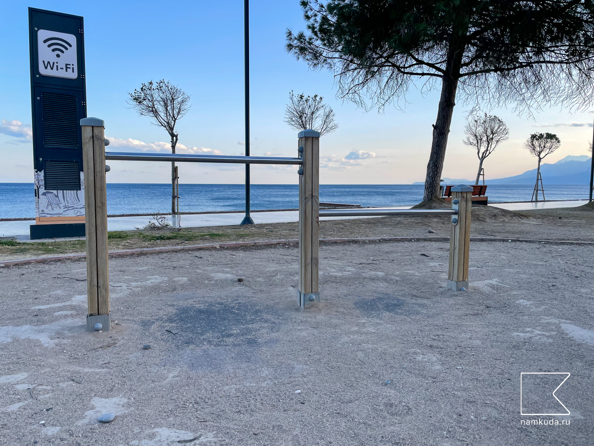 Площадка на набережной Коньялты — в Анталье, Турция 🇹🇷, фото 4