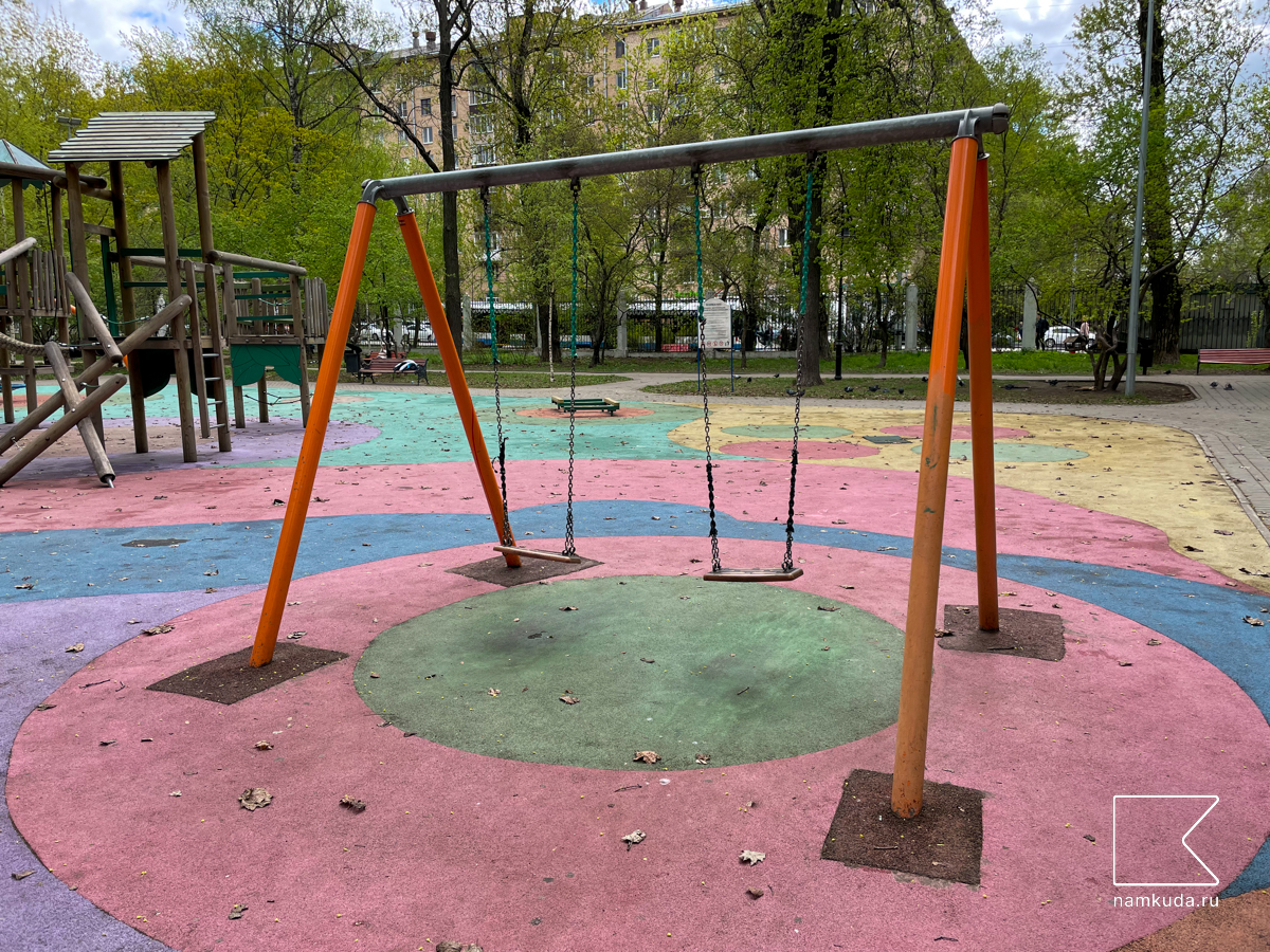 Игровая площадка — в парке Воровского, Москва 🇷🇺, фото 2