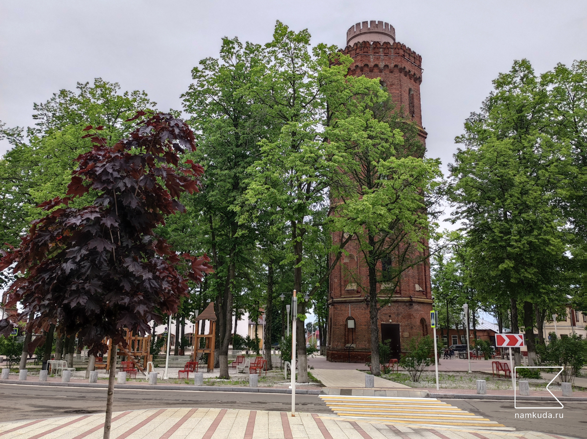 Деревянная площадка — у водонапорной башни, Зарайск 🇷🇺, фото 1