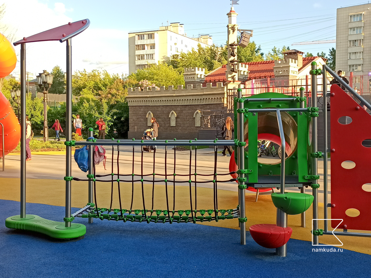 Игровая площадка — в парке Бригантина, Москва 🇷🇺, фото 4