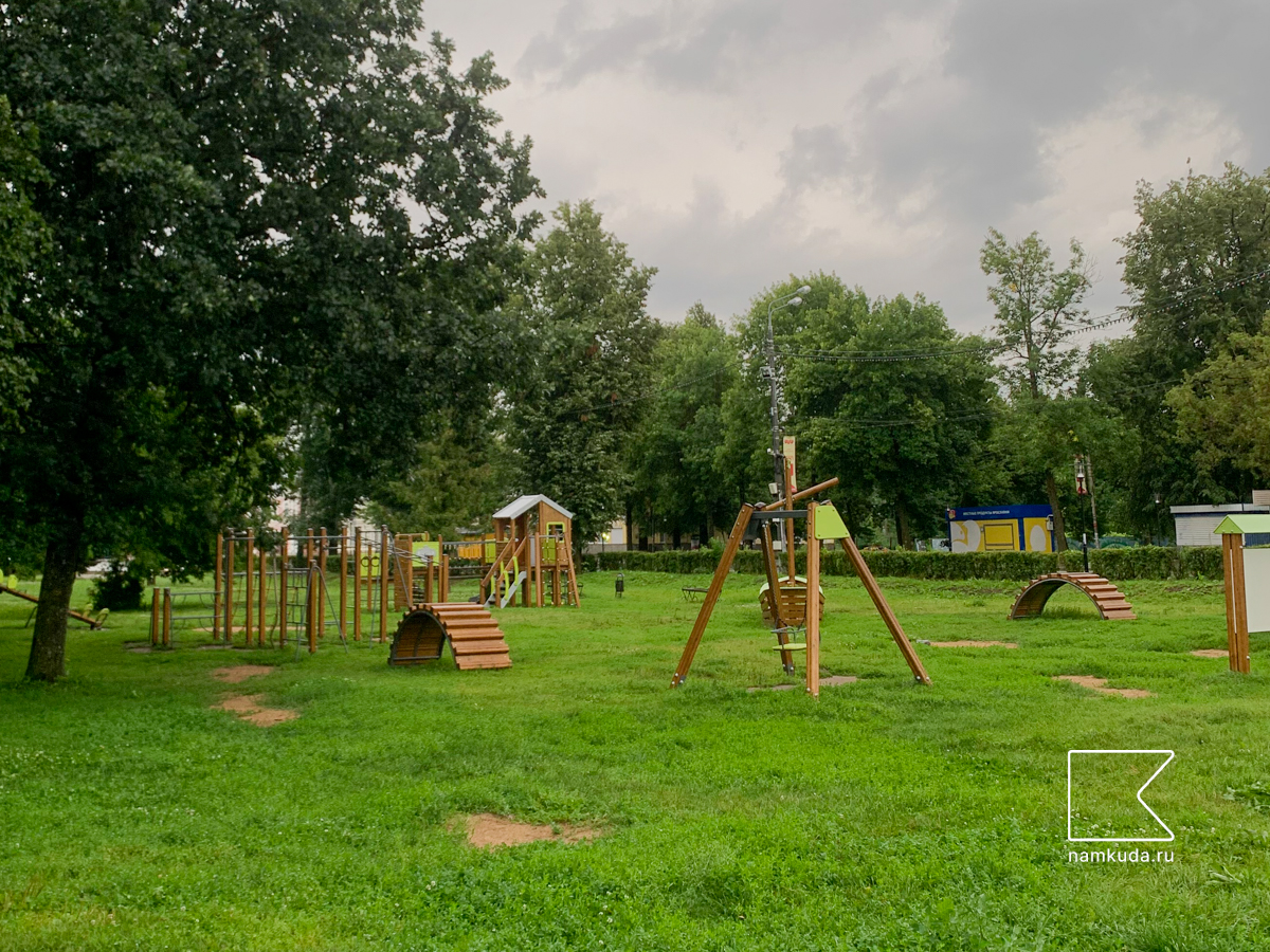Детский деревянный городок — на аллее Славы, Углич 🇷🇺, фото 3