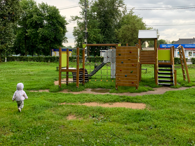 Детский деревянный городок, миниатюра фото 1