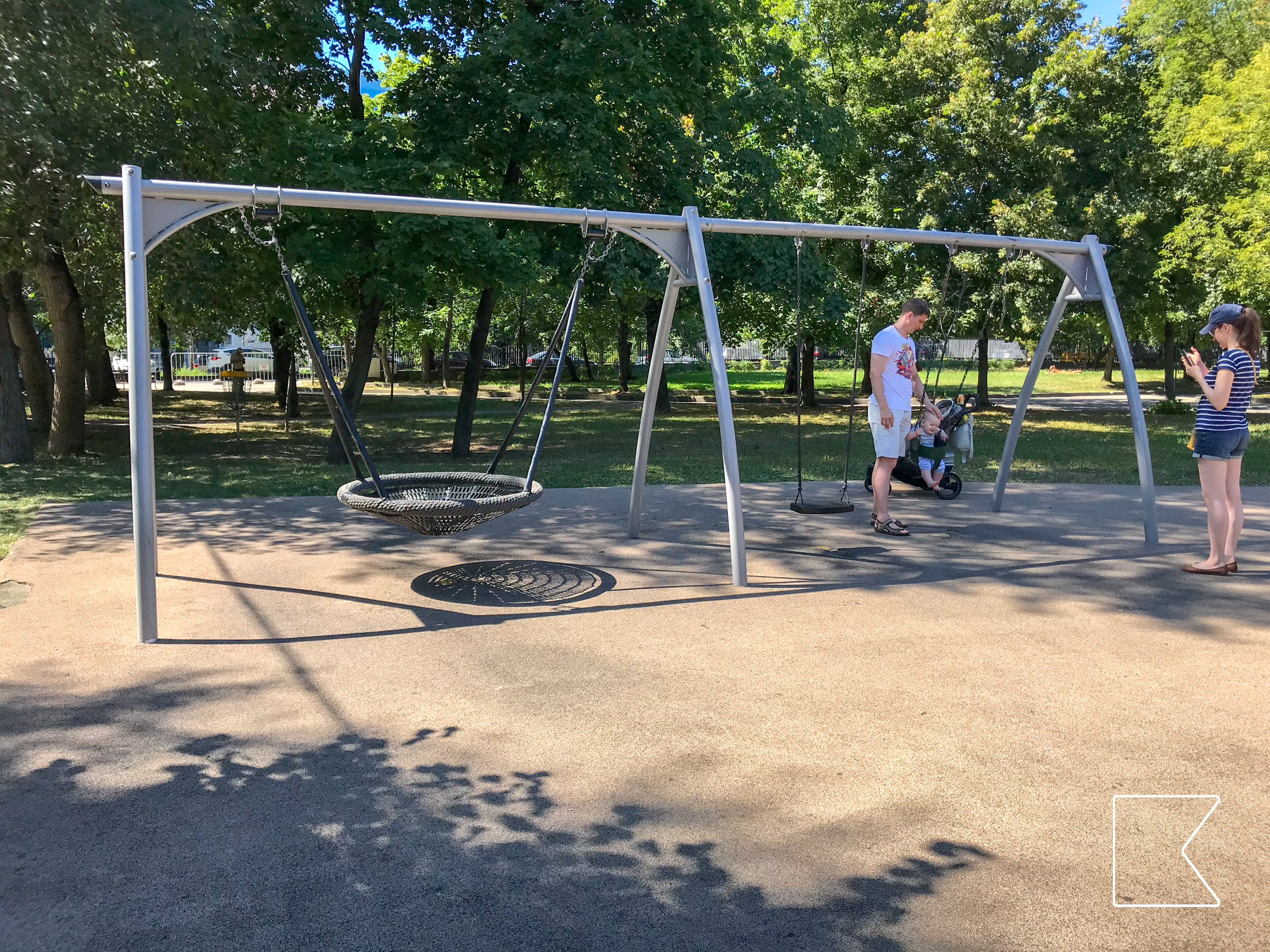 Игровая площадка — в парке Красная Пресня, Москва 🇷🇺, фото 2