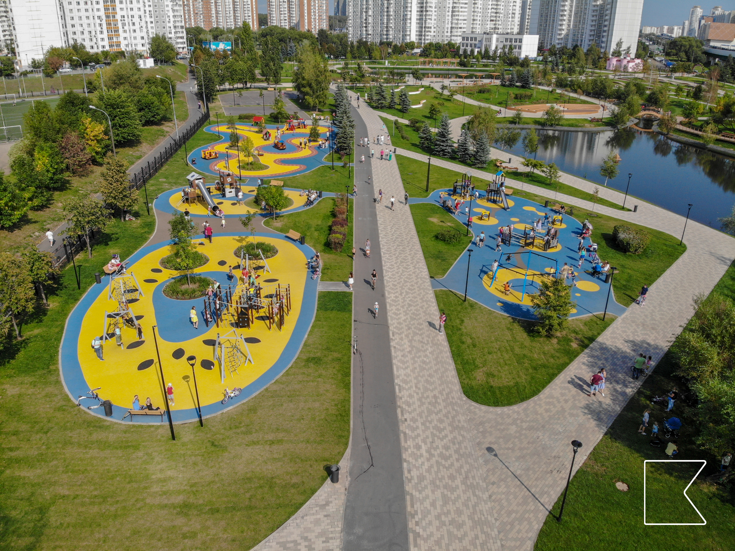 Площадки — в Ландшафтном парке Бутово, Москва 🇷🇺, фото 2
