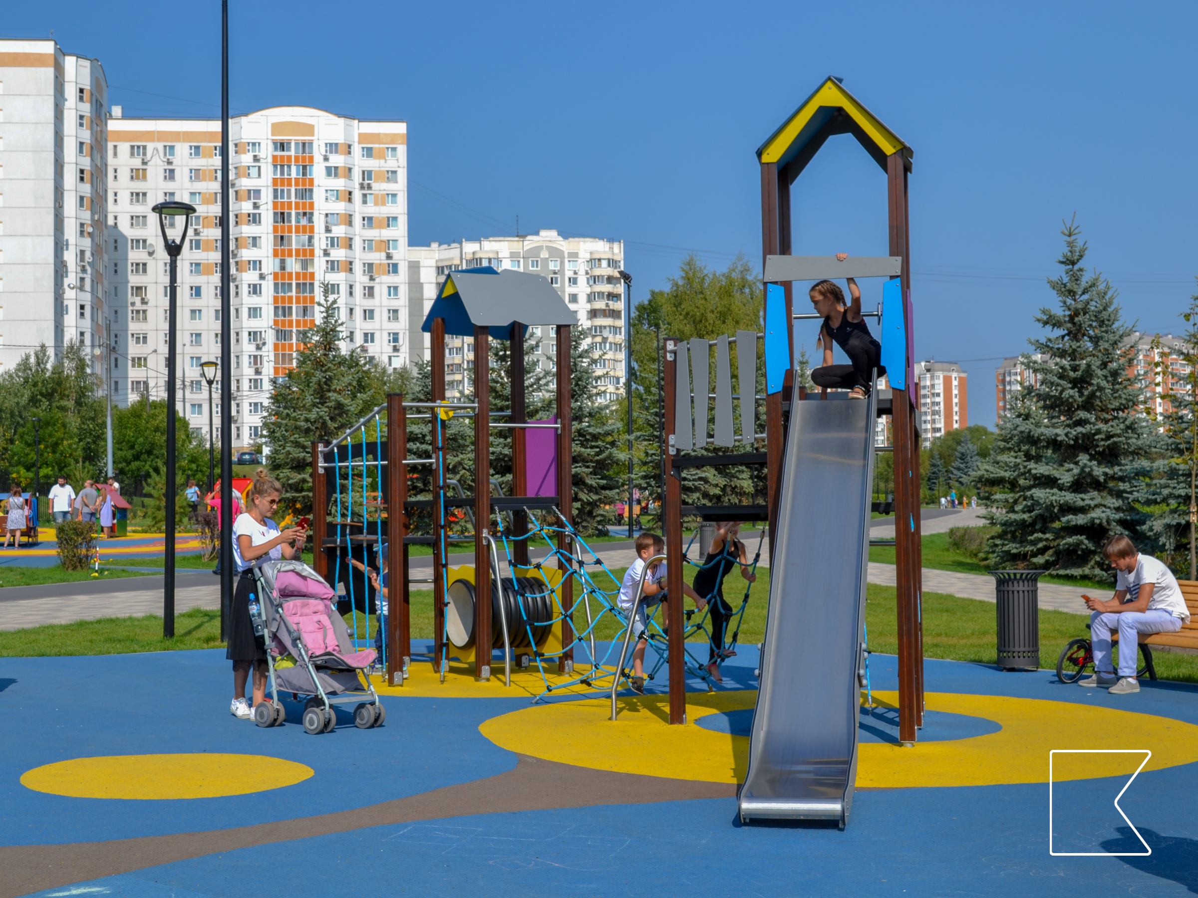 Площадки — в Ландшафтном парке Бутово, Москва 🇷🇺, фото 13