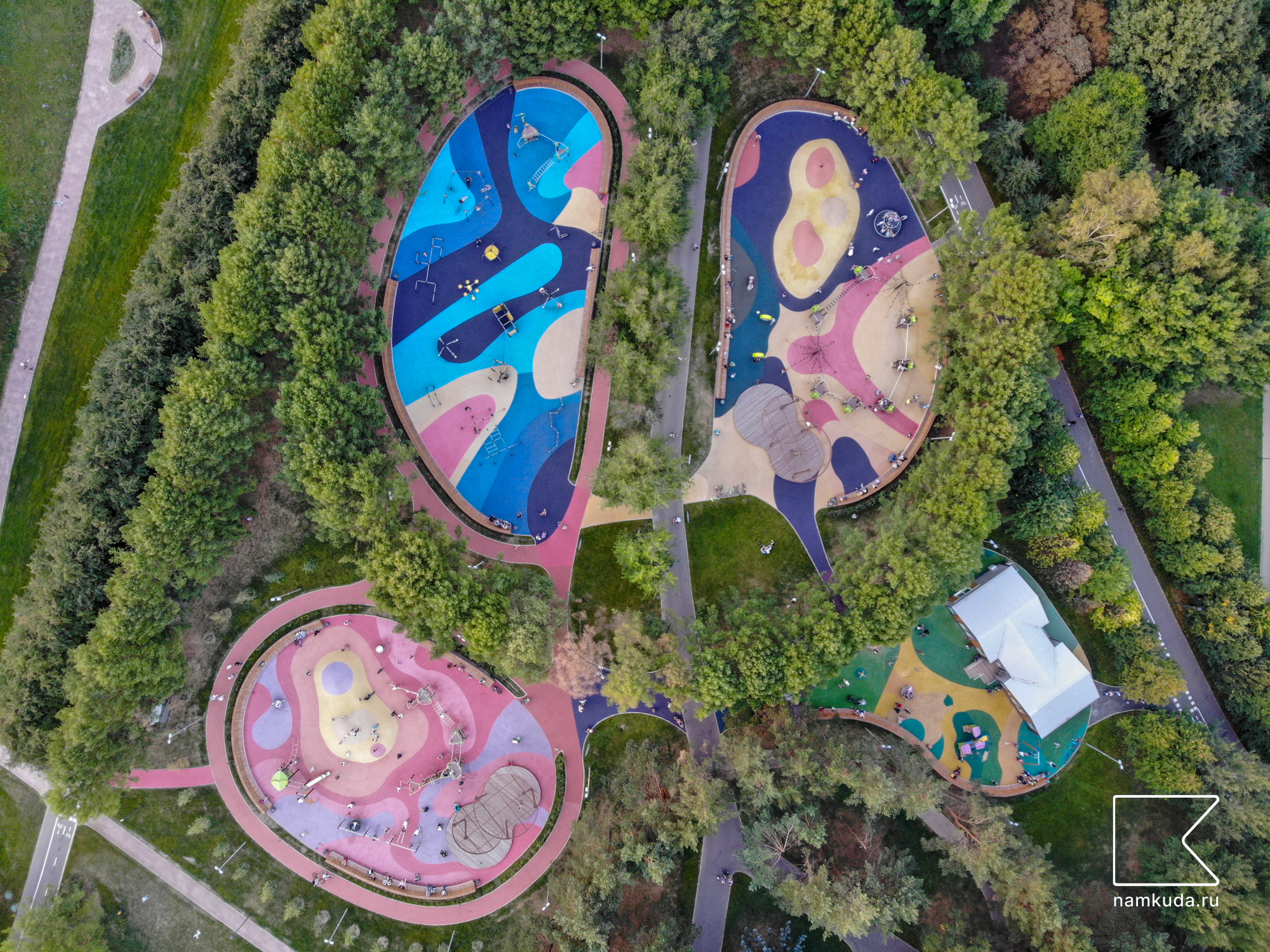 Площадки — в парке 50-летия Октября, Москва 🇷🇺, фото 2
