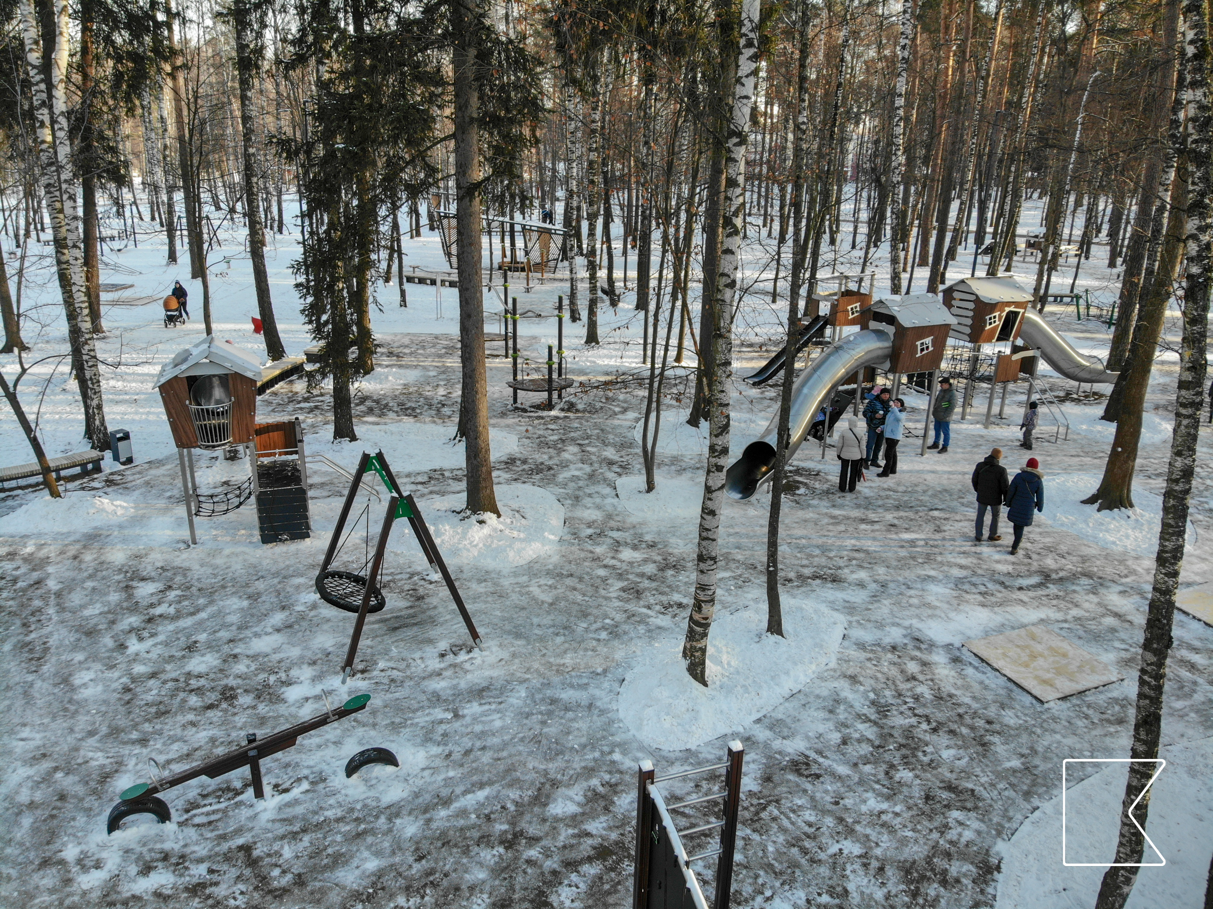 Большая площадка — в парке Пехорка, Балашиха 🇷🇺, фото 2
