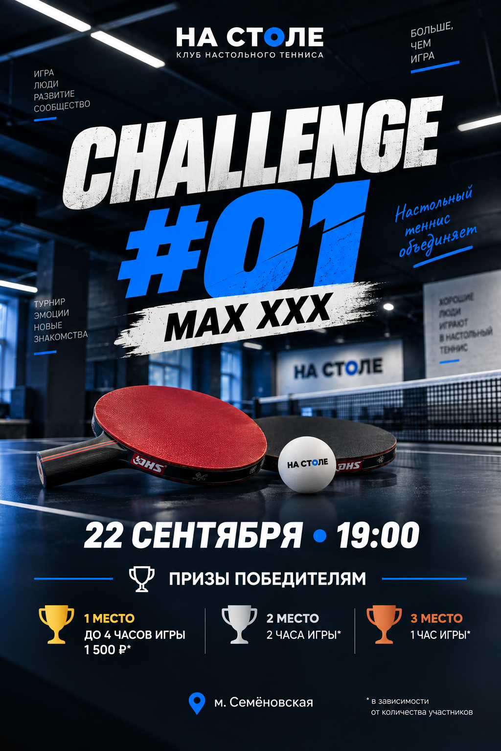 турнир на столе