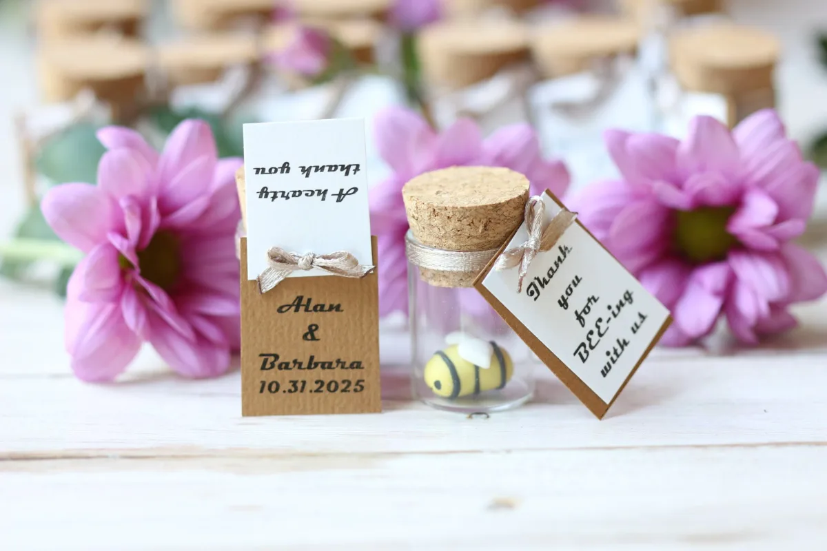 Bee-autiful Wedding Personalized Favors Keepsake Thank You Gift for Guests Party Favors Custom Bee Gift for Bee Lovers Anniversaries Gift