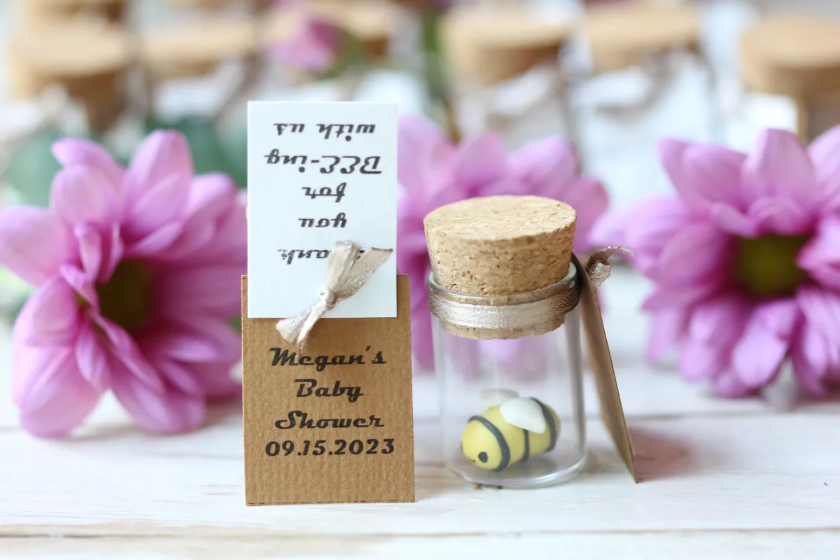 Bee-autiful Wedding Personalized Favors Keepsake Thank You Gift for Guests Party Favors Custom Bee Gift for Bee Lovers Anniversaries Gift 5