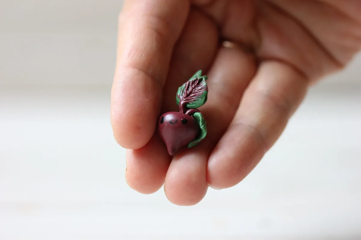 Funny Unique Gift Beets Miniature Figurine Beetroots Vegan Personalized Gift Boyfriend Girlfriend Romantic Handmade Customized Party Favors 9