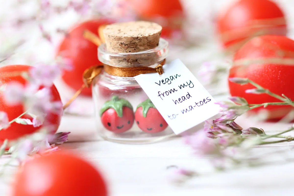 Personalized Boyfriend Girlfriend Romantic Funny Gift I love you from my head to-ma-toes Figurines Tomatoes Customized Vegan Family Gift 8