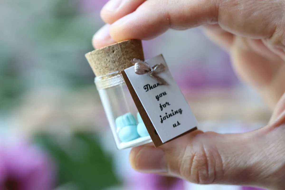 Baby Shower Favor Gender Reveal Keepsake Personalized Booties Girl Boy 1 Birthday Custom Baptism Favor Meaningful Baby Shower Tokens in Bulk 5