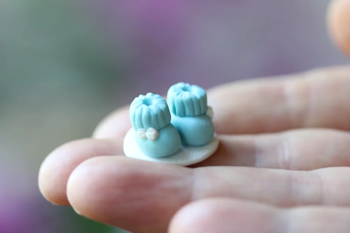 Baby Shower Favor Gender Reveal Keepsake Personalized Booties Girl Boy 1 Birthday Custom Baptism Favor Meaningful Baby Shower Tokens in Bulk 7