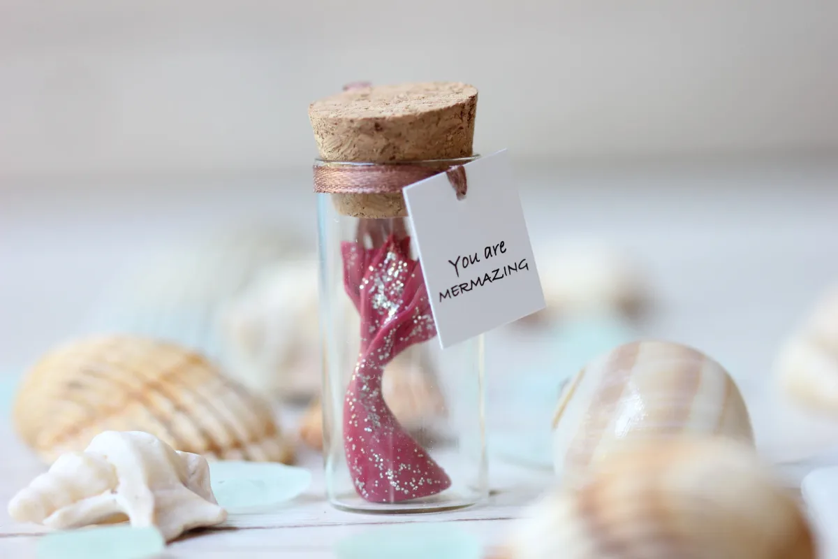 Mermaid's Tail Mermaid Birthday Gift Party Favors Gift for Friend's Coworkers Sister Personalized Unique Handmade Gift For Those You Love 4