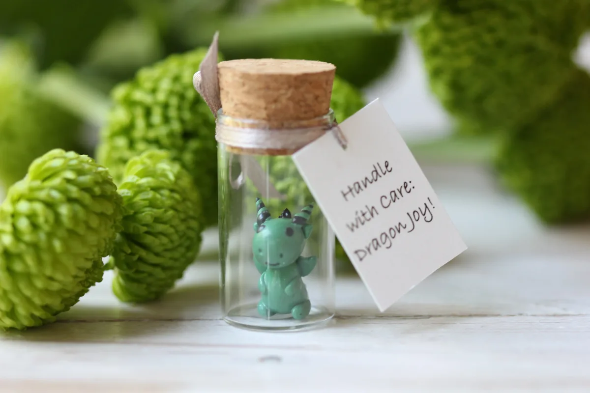 Symbol of 2024 - Green Dragon Gift for Friends Colleagues Family Reunion Party Favors Birthday Gift for Dragon Lovers Motivational Gift 2