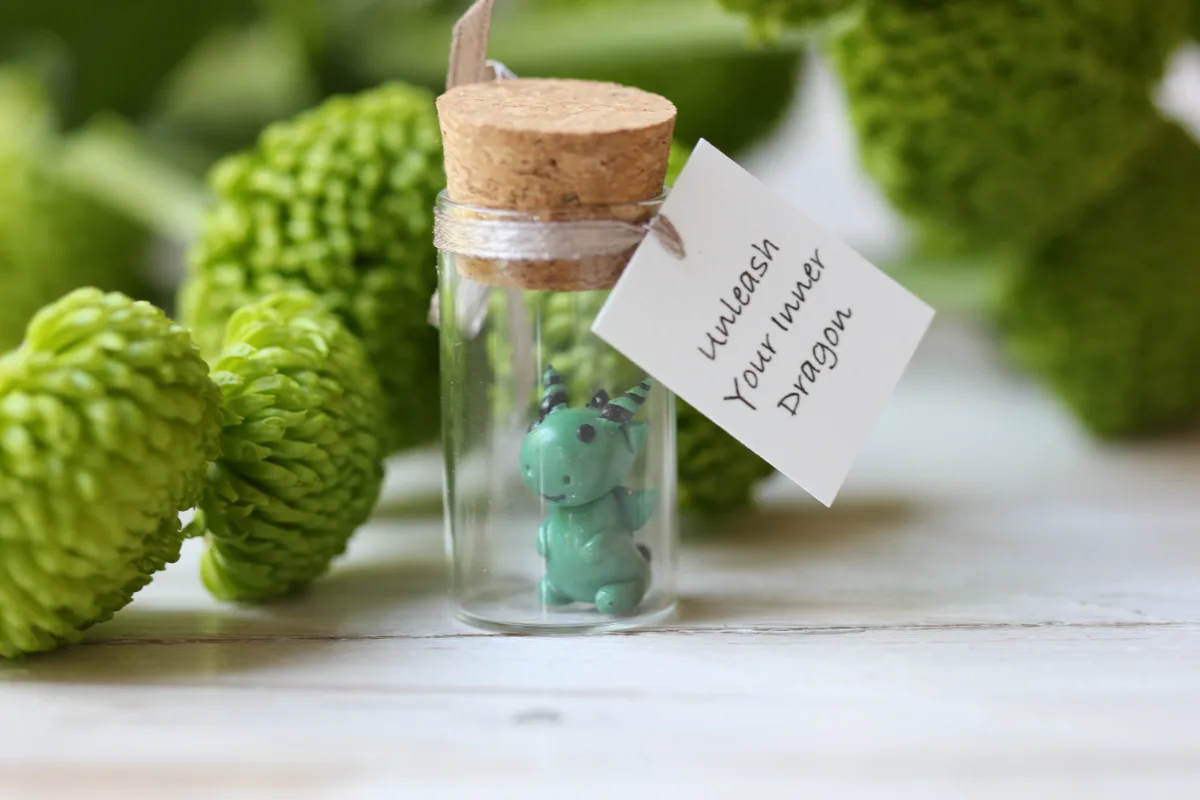 Symbol of 2024 - Green Dragon Gift for Friends Colleagues Family Reunion Party Favors Birthday Gift for Dragon Lovers Motivational Gift 5