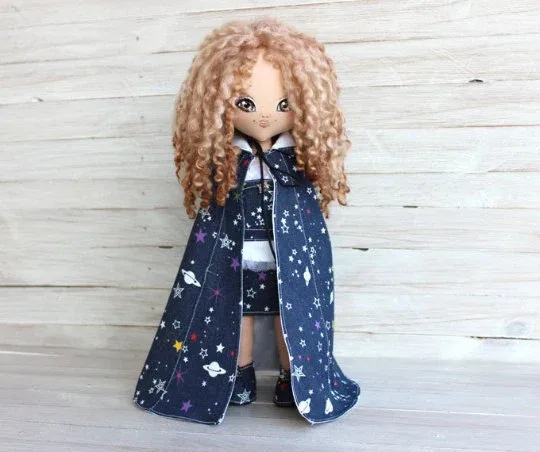 Cloth Doll Fairy of Good Dreams OOAK Art Doll Interior Rag Doll Handmade Cloth Doll Сollectible Beautiful Doll Christmas Birthday Gift 1