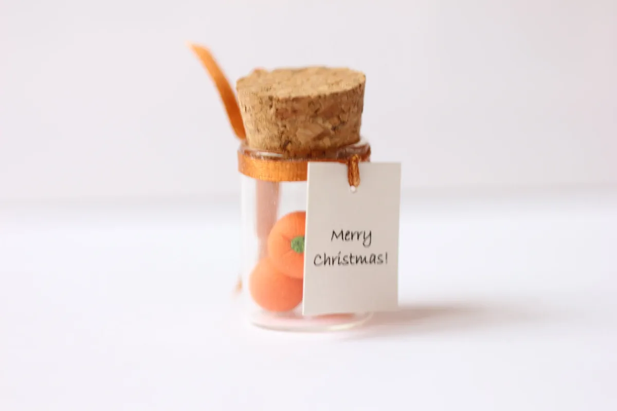 Mandarine Polymer Clay Miniature, Tangerines Christmas gift, oranges, New Year Gift, Boyfriend Gift, Girlfriend Gift, Advent Calendar Gift 2