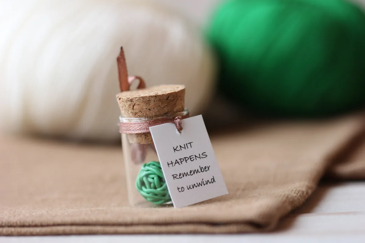 Motivational Gift for Friend Miniature Ball of Yarn Customized Party Favors Personalized Christmas Present for Friends Colleagues Relatives 2