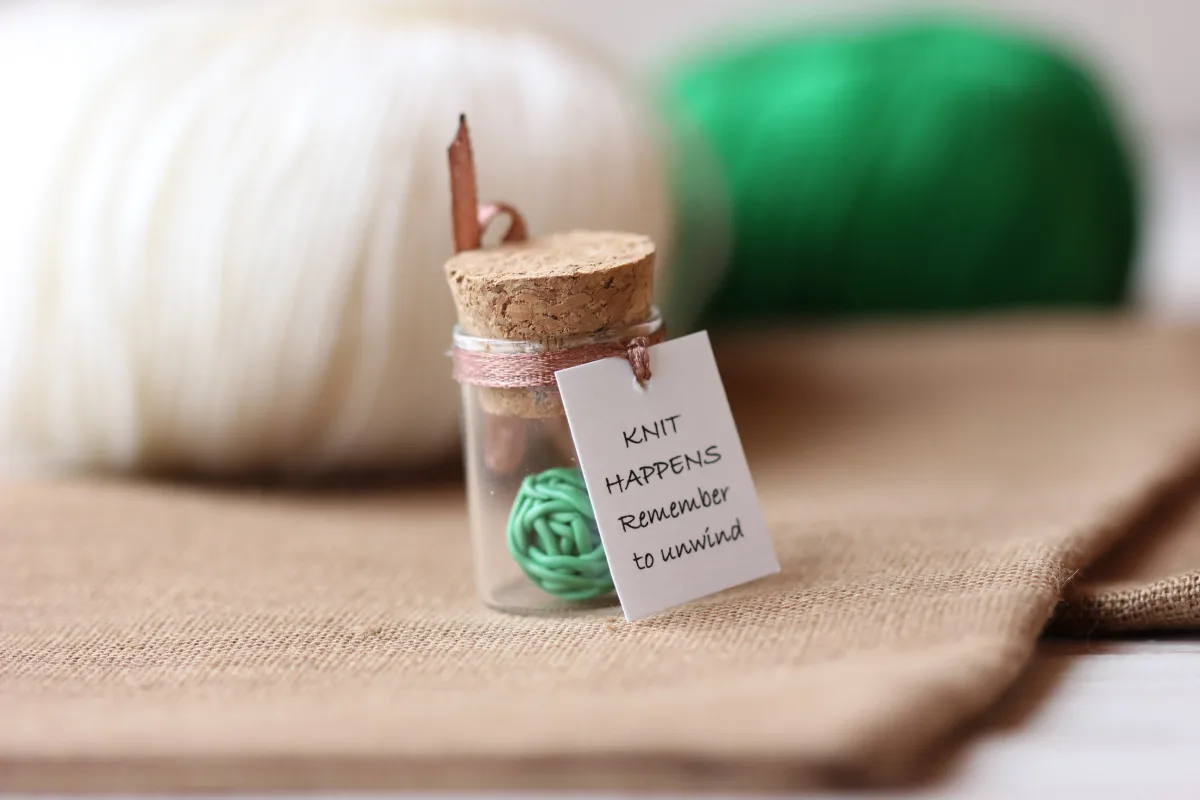 Motivational Gift for Friend Miniature Ball of Yarn Customized Party Favors Personalized Christmas Present for Friends Colleagues Relatives 4