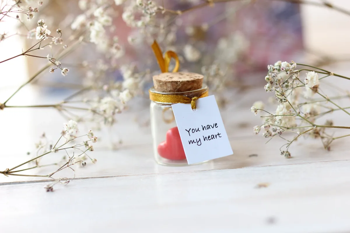 Small Red Clay Heart Valentines Day Personalized Gift for Boyfriend Girlfriend Romantic Funny Christmas Birthday New Year Mother's Day Gift 2