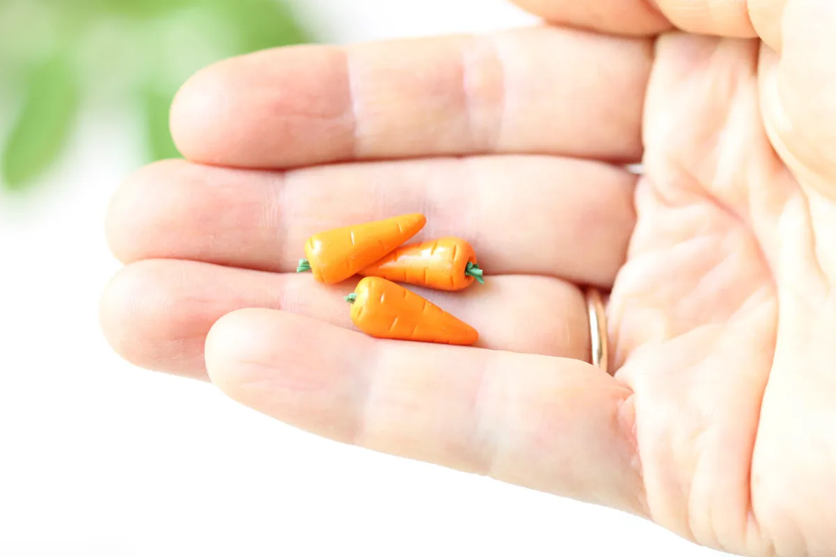 Mini Vegetables 1:12 Miniature Realistic Food For Dollhouse 15 Pcs Veggies in a Basket Barbie Food BJD Doll Kitchen Accessories Food Playset 4