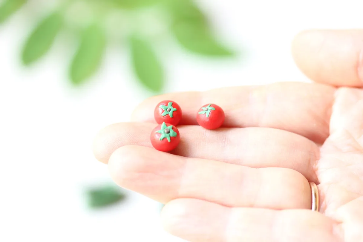 Mini Vegetables 1:12 Miniature Realistic Food For Dollhouse 15 Pcs Veggies in a Basket Barbie Food BJD Doll Kitchen Accessories Food Playset 6