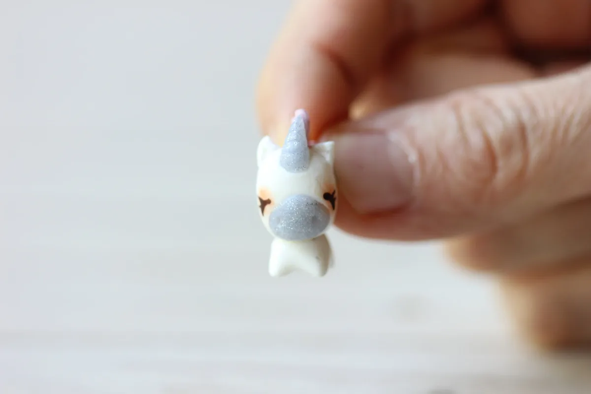 Miniature Cute Unicorn Fairy Garden Unicorn Ornaments Doll House Pet Collection Dollhouse Accessories 5