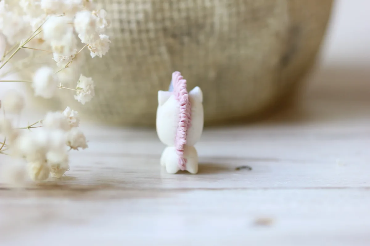 Miniature Cute Unicorn Fairy Garden Unicorn Ornaments Doll House Pet Collection Dollhouse Accessories 7
