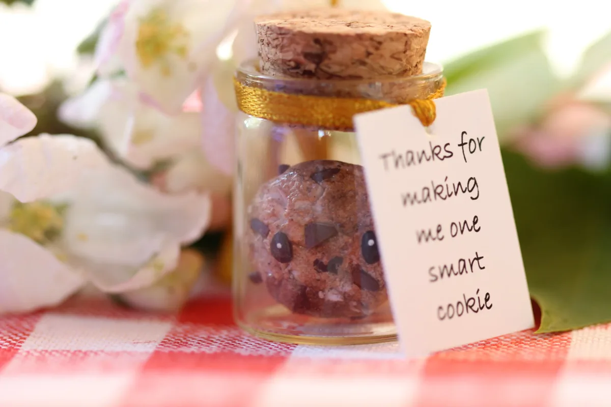 Graduation Gift Thanks For Making Me One Smart Cookie Customized Teacher Appreciation End of School Year Personalized Gift Class Of 2024 2