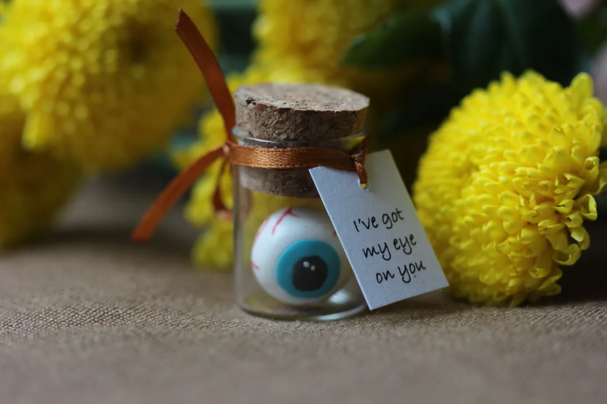 Halloween Eyeball Blood-Shot Scary Eye Ball Trick or Treating Gift Party Treats Favors Personalized Teens Adults Funny Unique Gift 2