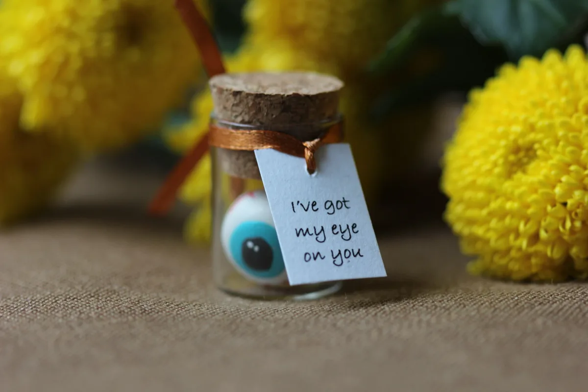 Halloween Eyeball Blood-Shot Scary Eye Ball Trick or Treating Gift Party Treats Favors Personalized Teens Adults Funny Unique Gift 4