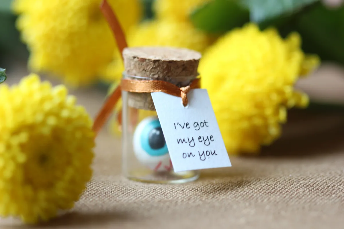 Halloween Eyeball Blood-Shot Scary Eye Ball Trick or Treating Gift Party Treats Favors Personalized Teens Adults Funny Unique Gift 7